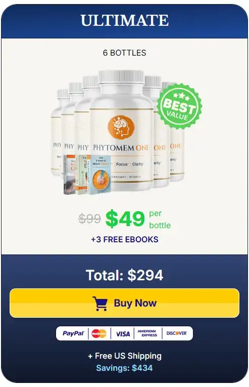 Phytomem One 6 Bottle Price